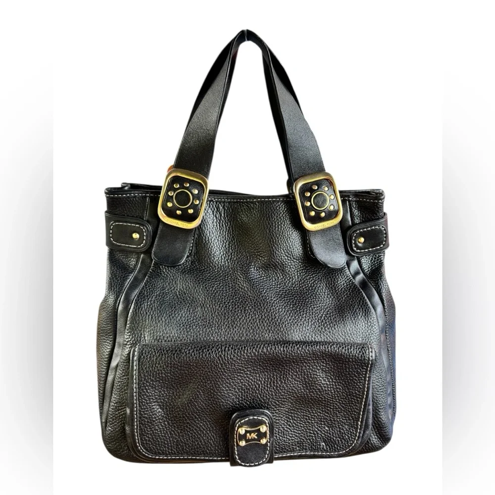 Michael Kors Black Vintage with Gold Accents